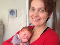 avec isabelle  avec sa tante Isablle